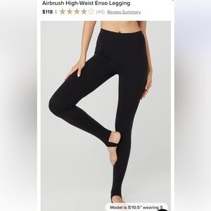 ALO Yoga High-Waist Enso stirrup  Leggings